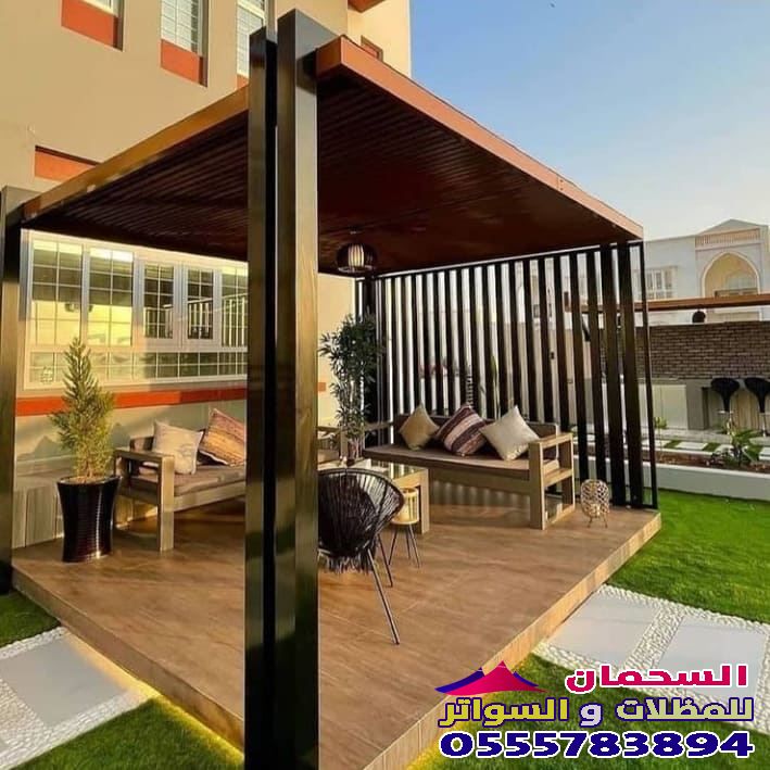 تركيب مظلات البرجولات باسعار مناسبة