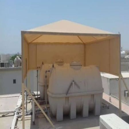 مظلات تغطية خزانات مياه الأسطح تركيب بالرياض
