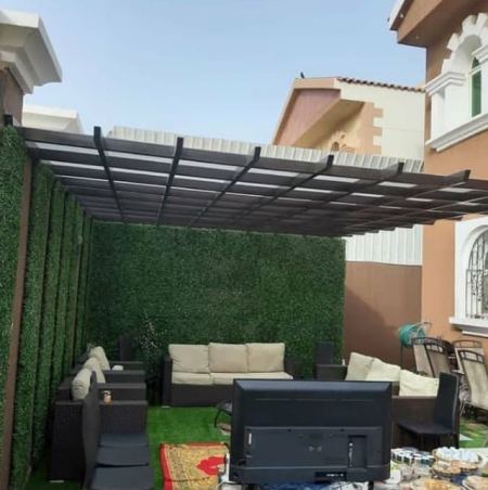 مظلات داخل حوش مظلة احواش في الرياض 