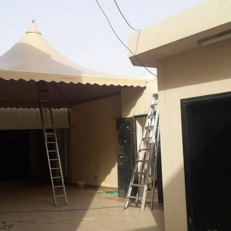 تركيب مظلات هرمية في الرس والمذنب القصيم 0555783894